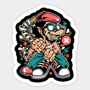 Sport thug Sticker